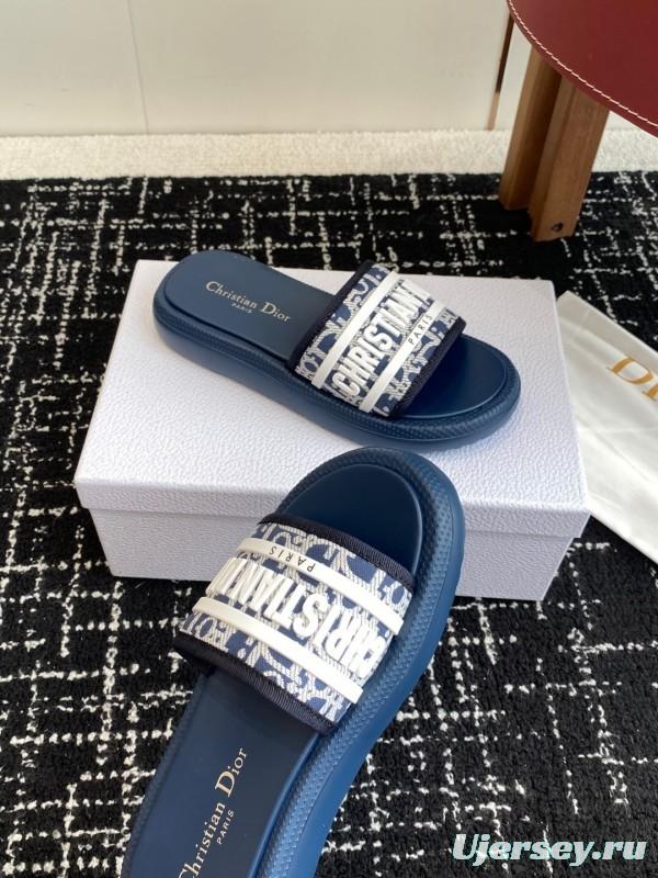 Dior Spring Summer 2025 Latest Ultra-Light Foam Sole Beach Sandals - KFY00260