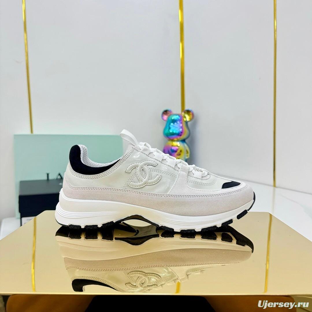 Chanel 2025 SS Thick Sole Casual Sneakers - LY00310