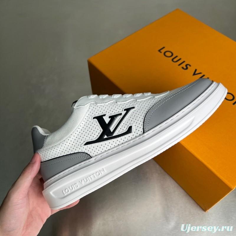 Louis Vuitton Beverly Hills Low-Top Fashion Sneakers - YC