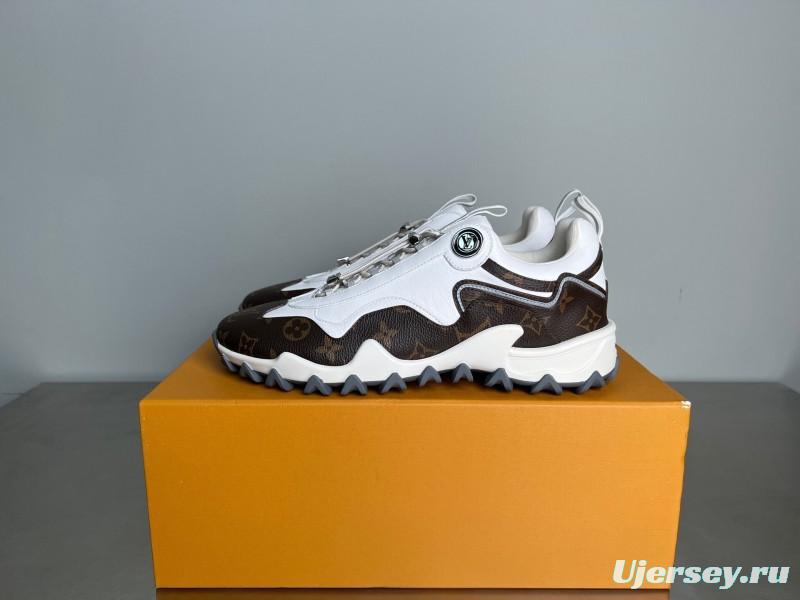 Louis Vuitton LV Circle Low-Top Casual Shoes with Anti-Slip Metal Accessories - YC