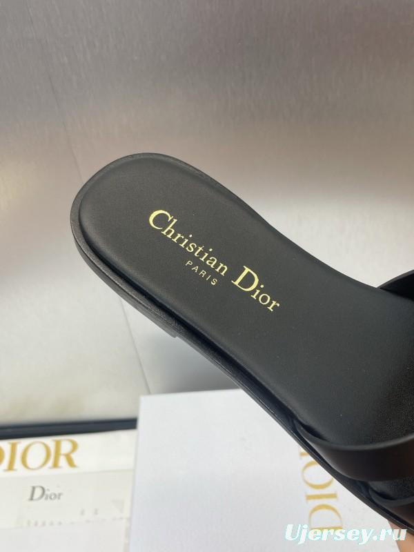 Dior D-Club Jelly Color Hollow Layered Cross-Strap Women Sandals - KFY00280