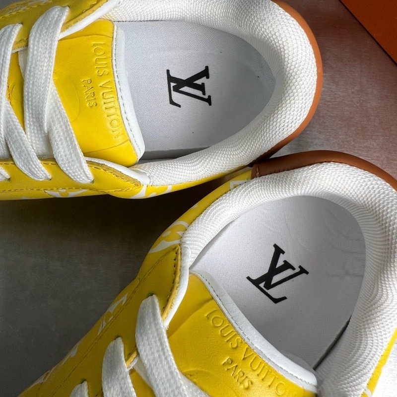 Louis Vuitton 2025 SS Pharrell Williams Collaboration Runway Platform Casual Sneakers - YC