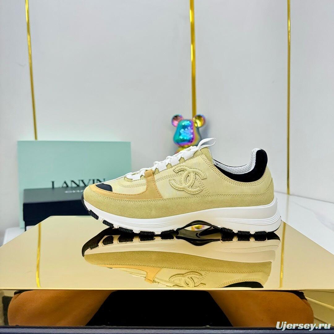 Chanel 2025 SS Chunky Sole Casual Sneakers - LY00310