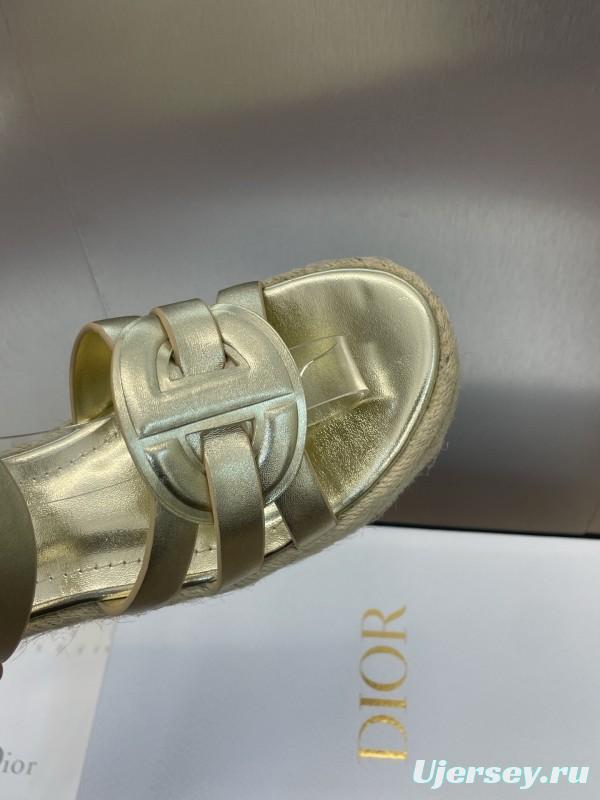 Dior D-Club Jelly Color Hollow Layered Cross Strap Platform High Heel Women Shoes - KFY00290