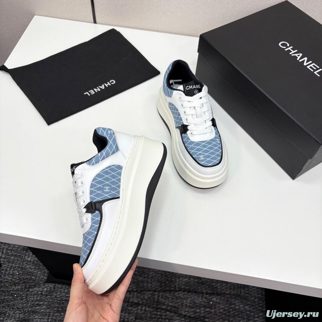 Chanel 2025 SS Panda Casual Sneakers - LY00340