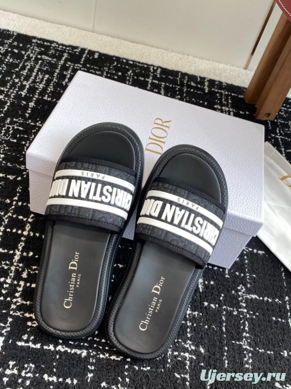 Dior Spring Summer 2025 Latest Lightweight Foam Sole Beach Sandals - KFY00260