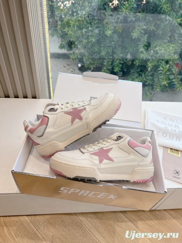 Golden Goose G411 Spring Summer Retro Running Shoes with Soft Sole - KFY00320