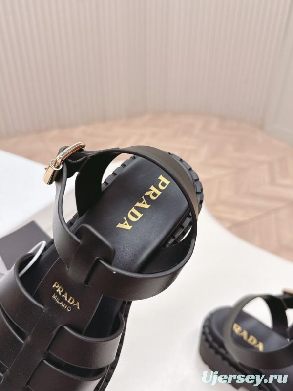 Prada Spring/Summer 2025 Low-Top Sandals Roman Platform - LY00290