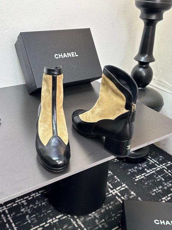 Chanel 2025/SS Short Boots Essential Autumn Winter Item - LY00390