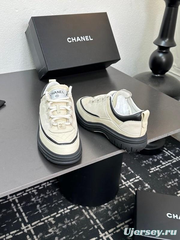 Chanel 2025 SS Milan Runway Chunky Sole Sneakers - LY00320