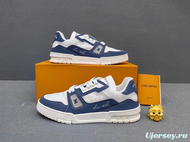 Lv Tarine Trainer Retro Basketball-Inspired Casual Shoes - AS00400