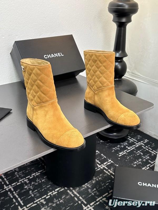 Chanel 2025 SS Short Boots Essential Fall Winter Item - LY00420