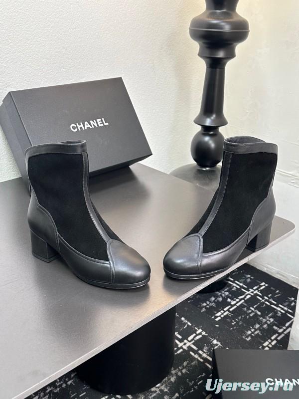 Chanel 2025 SS Short Boots Essential Fall Winter Fashion Item - LY00390