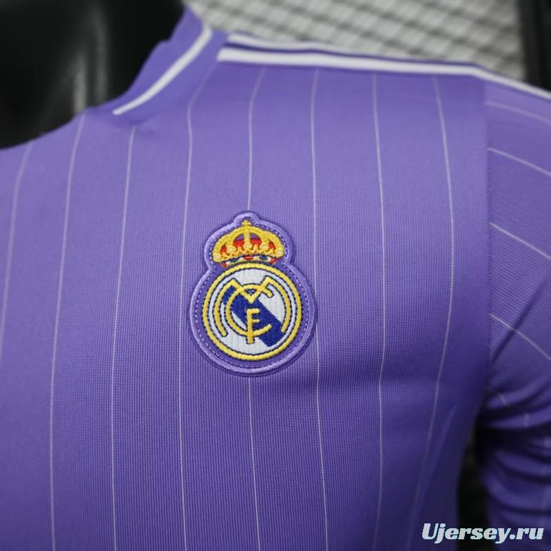 Player Version 25/26 Real Madrid Purple Adidas Original Jersey