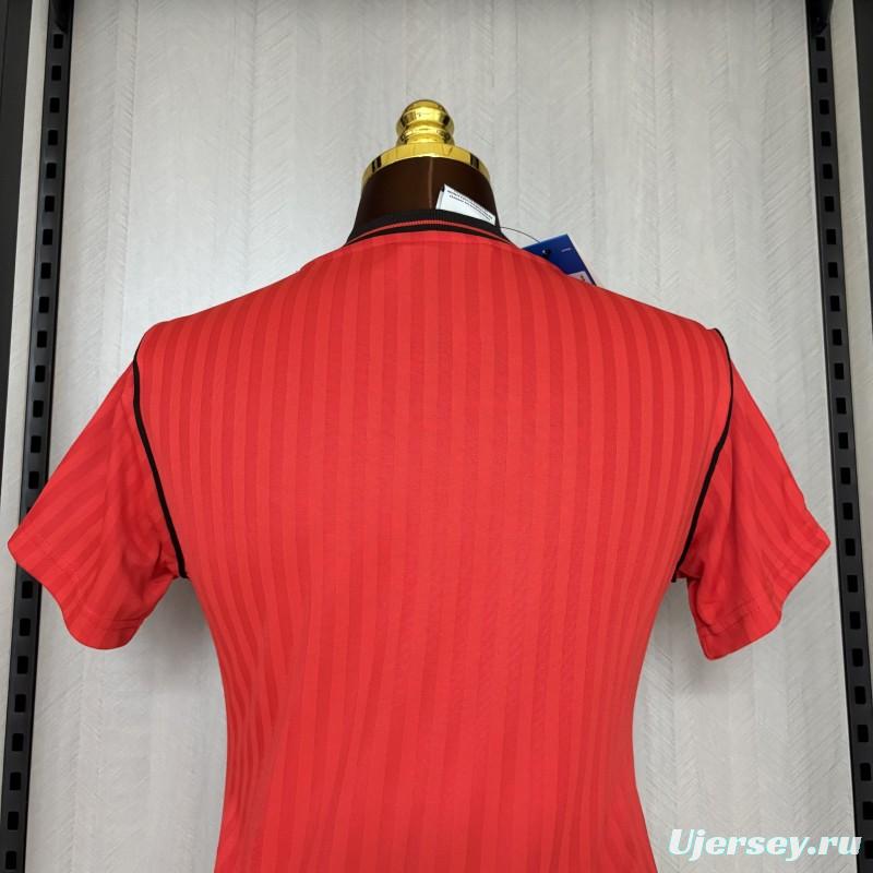 25/26 Women Flamenco Retro Red Jersey