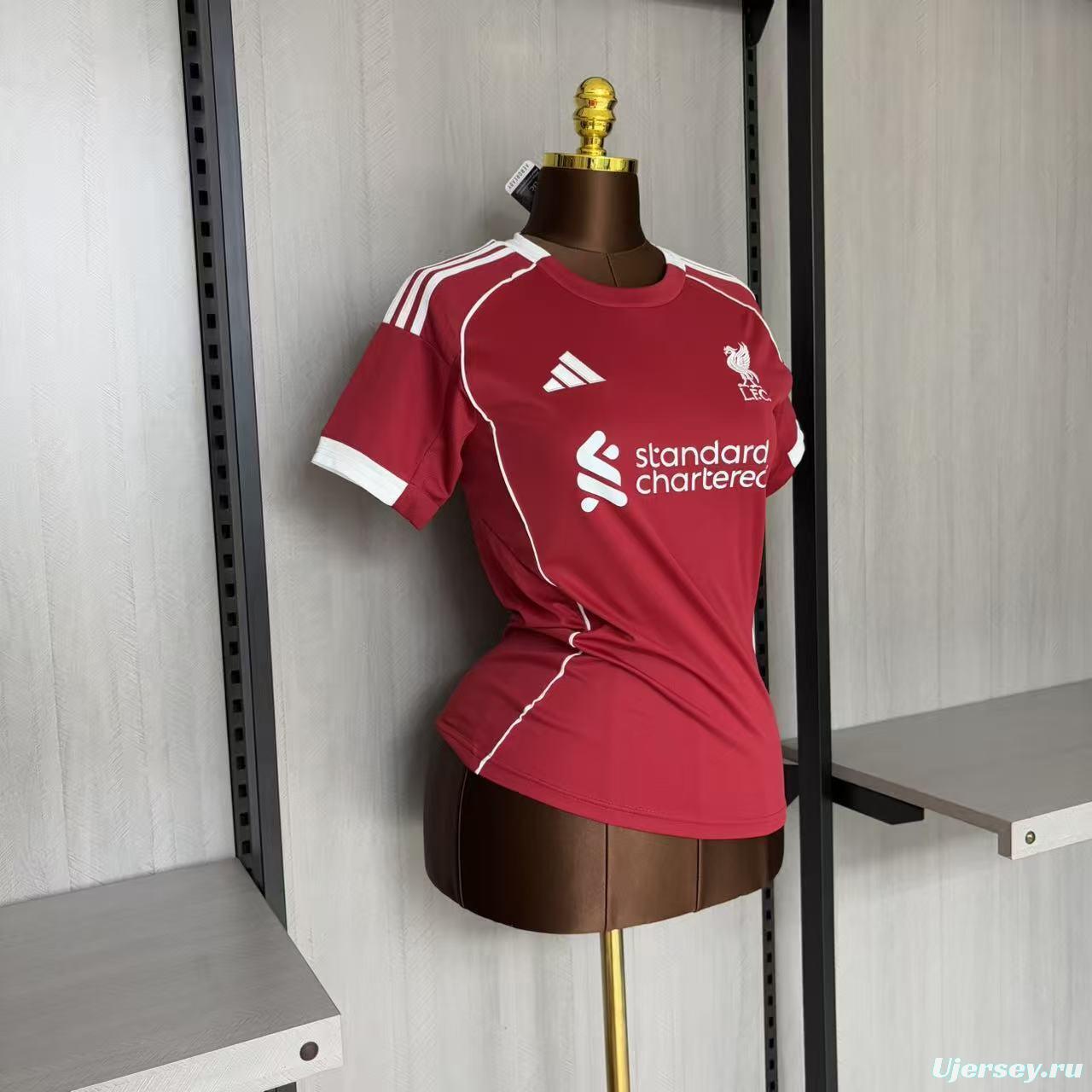 25/26 Women Liverpool Home Jersey