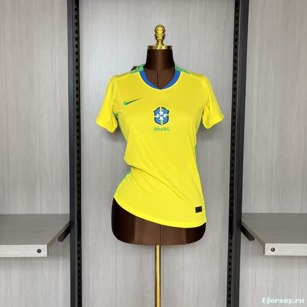 25/26 Women Brazil Home Jersey