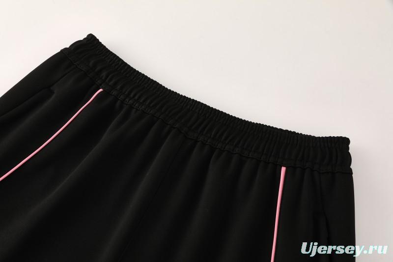 25/26  Juventus Black  Full zipper Jacket Tracksuit+ long pants