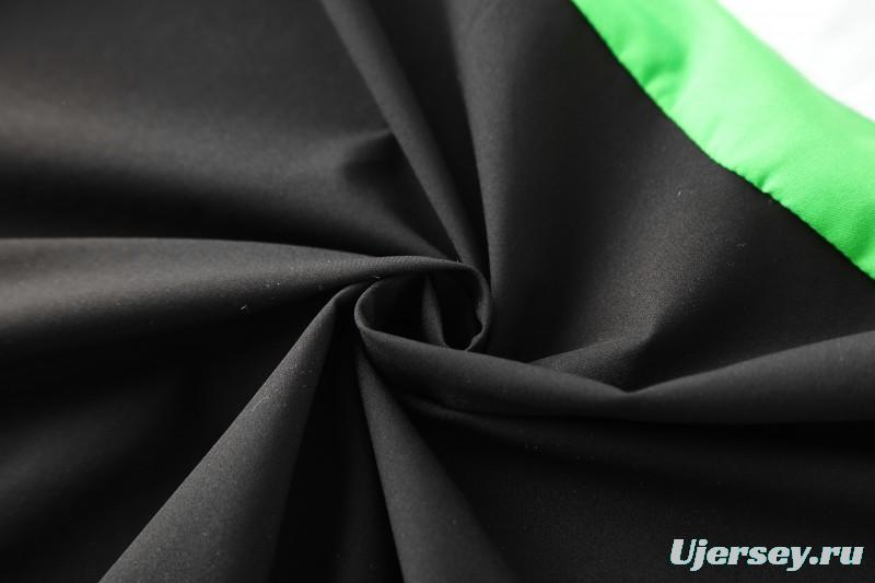 25/26 Real Betis White Black Green  Full zipper Jacket Tracksuit+ long pants