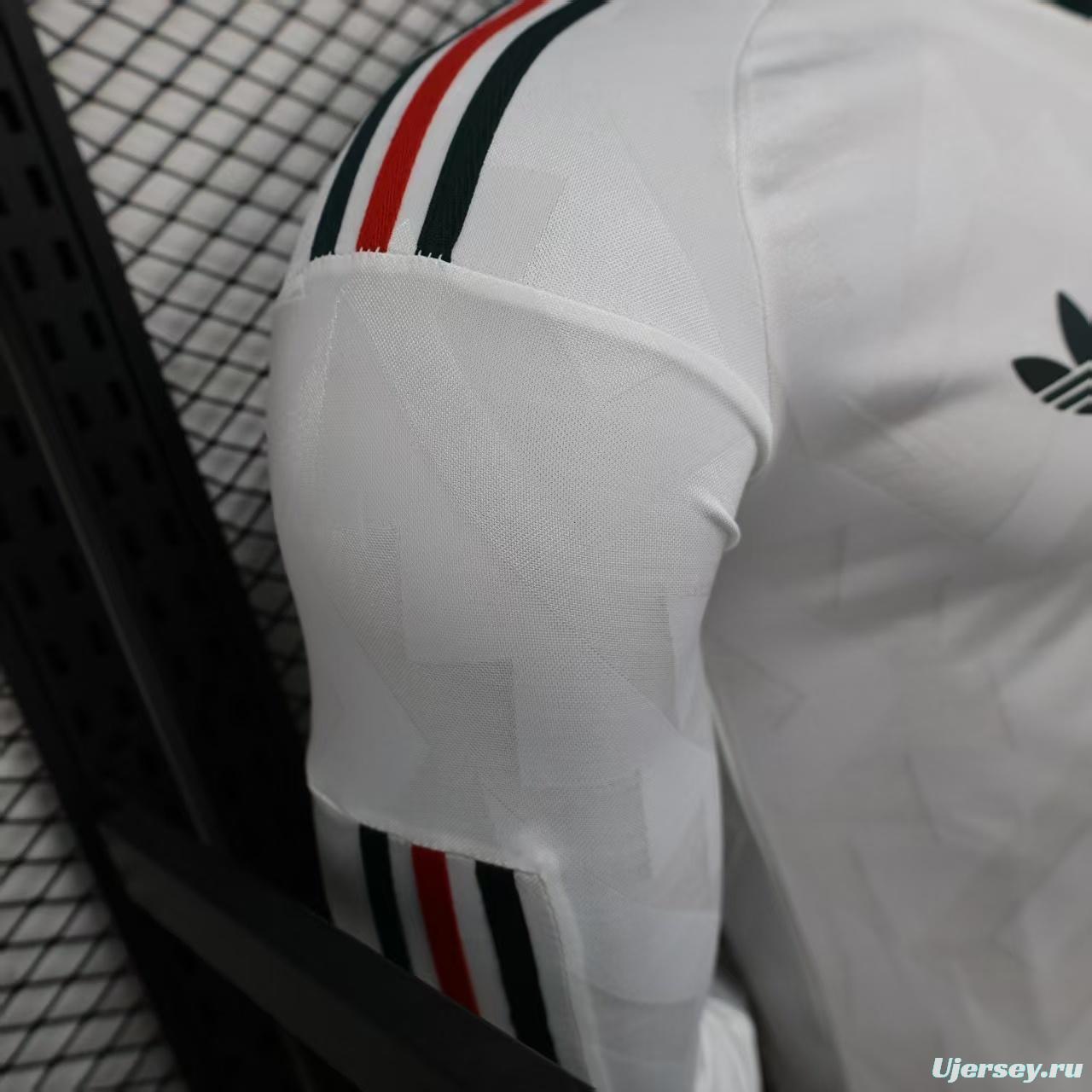 Player Version 2026 Mexico Away White Long Sleeve Jersey