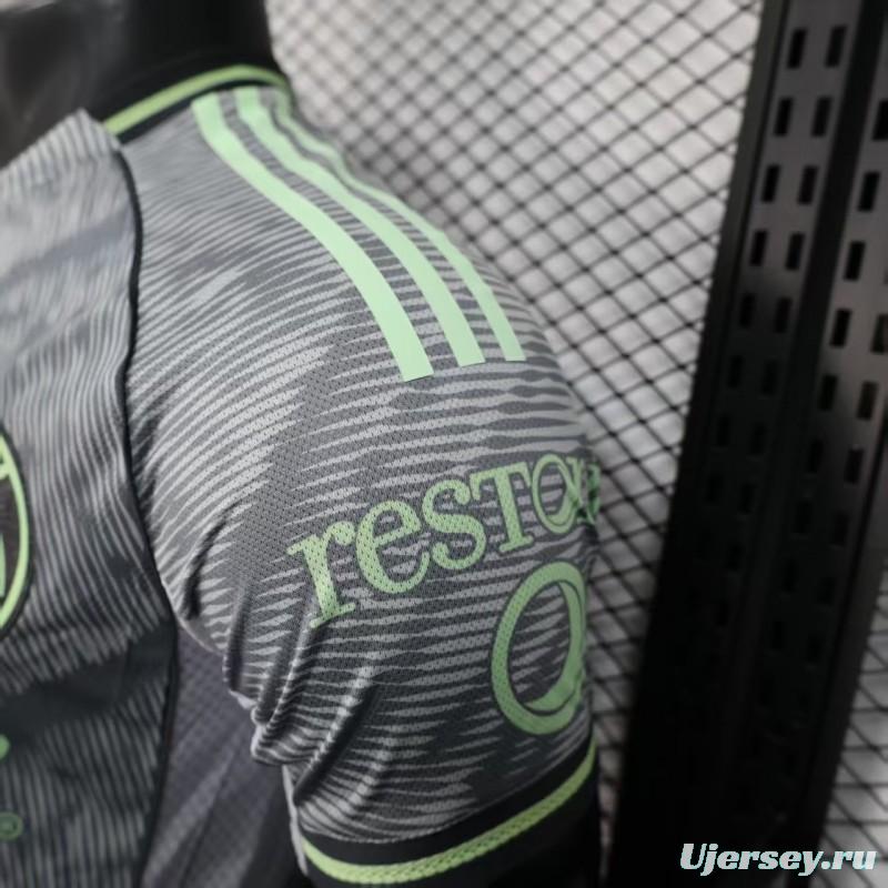 25/26 Player Version  Club América Third Gray Neon Green Jersey