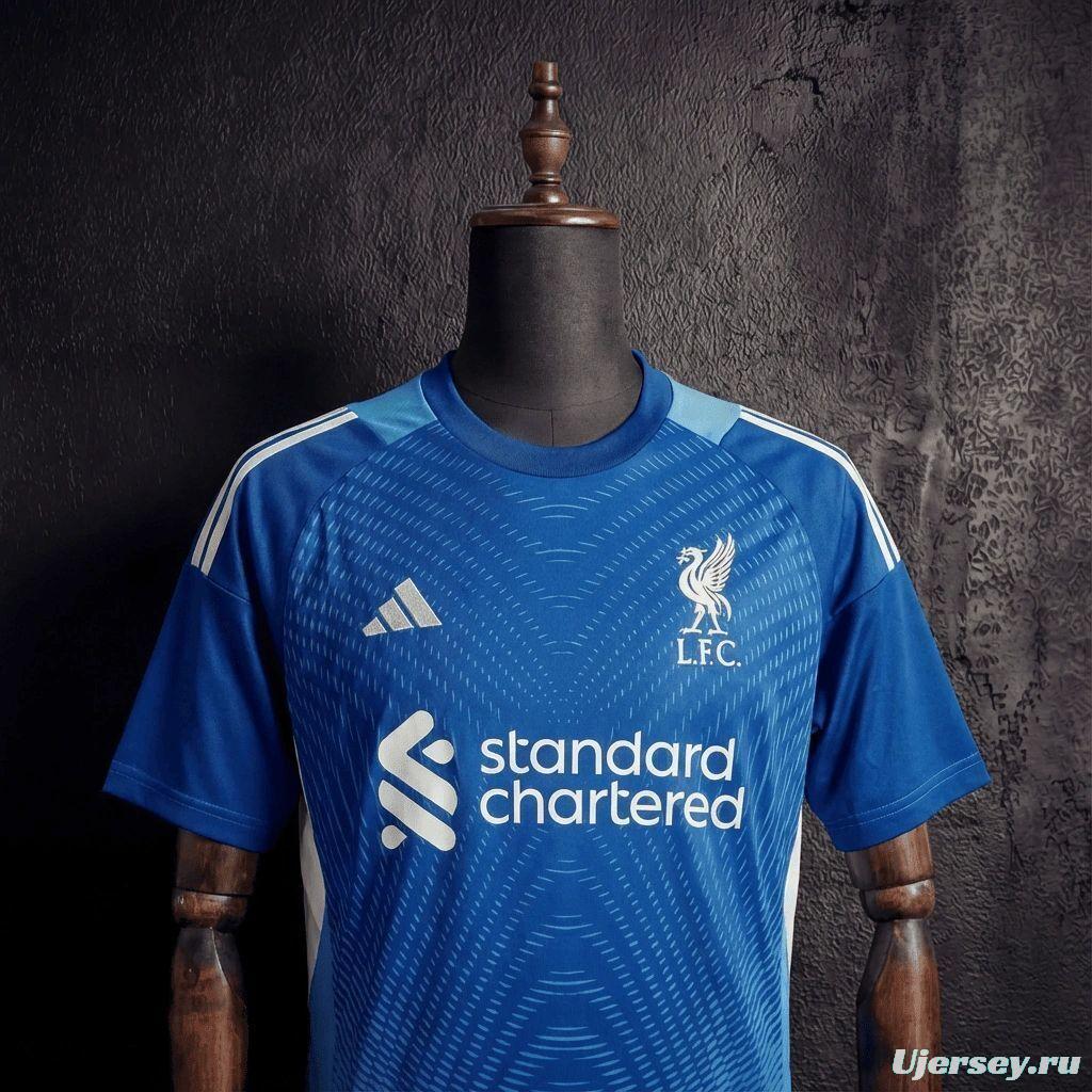 25/26 Liverpool Goalkeeper Blue Jersey