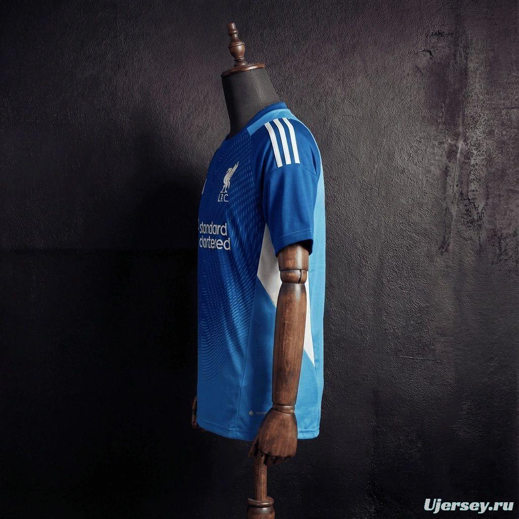 25/26 Liverpool Goalkeeper Blue Jersey