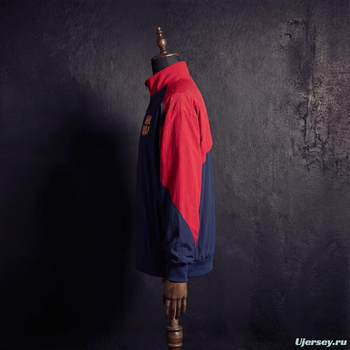 2026 Barcelona Black Jacket Windbreaker