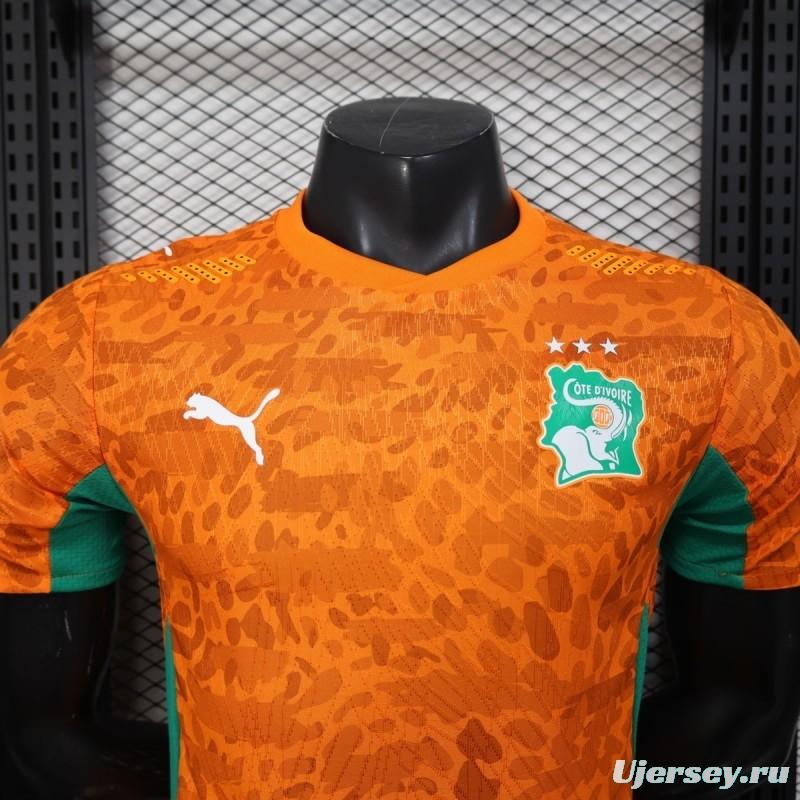 2026 Player Version Ivory Coast Home Jersey