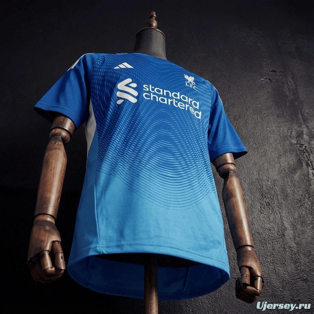 25/26 Liverpool Goalkeeper Blue Jersey