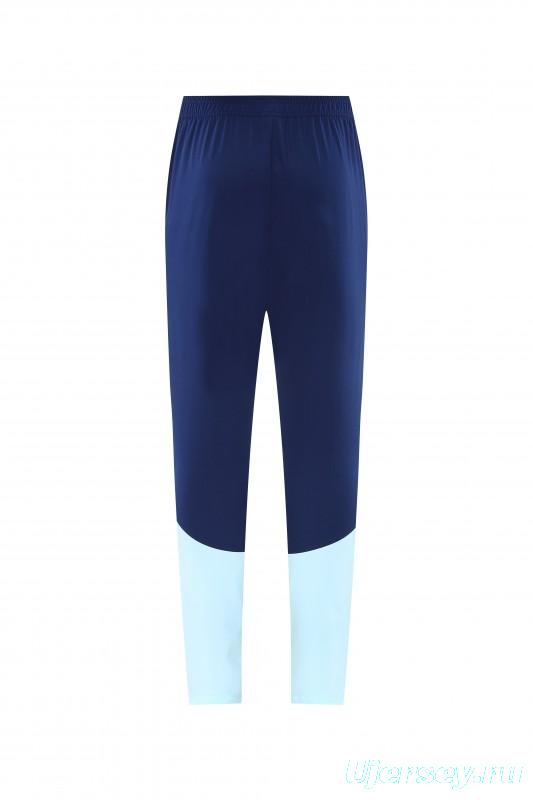 2026 Argentina Navy Blue Full Zipper Jacket + Long Pants