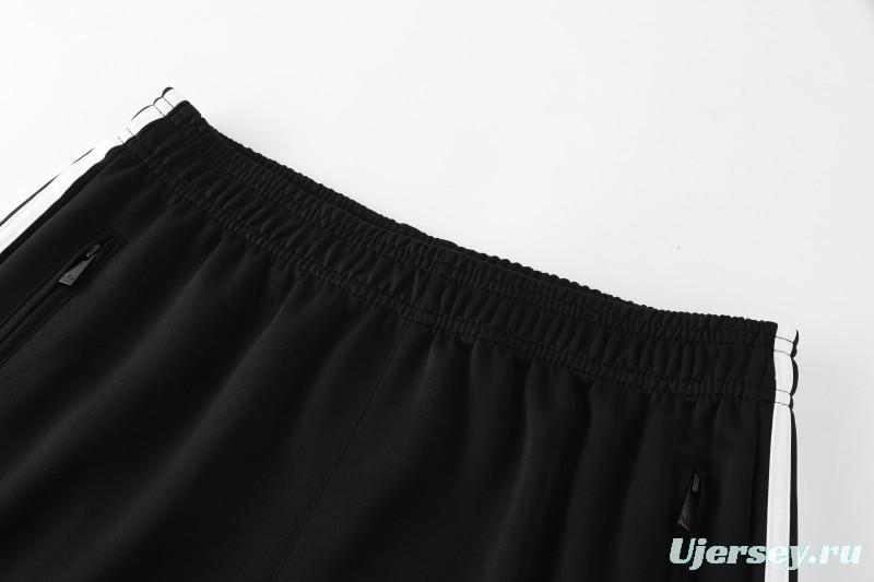 2026 Adidas Black Full Zipper Jacket + Long Pants