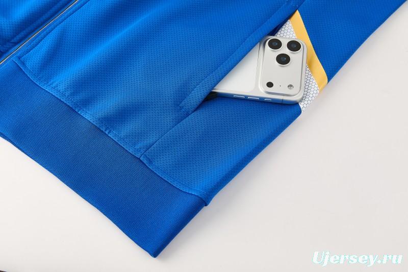 2026 NIKE Blue Full Zipper Jacket + Long Pants