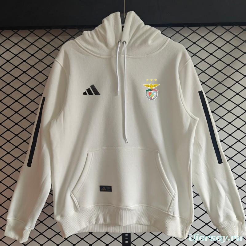 25/26 Benfica Embroidered Logo Hoodie 9 Colors