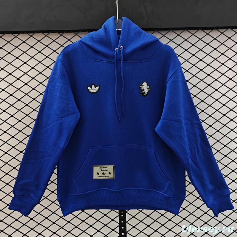 25/26 Juventus Embroidered Logo Hoodie 9 Colors