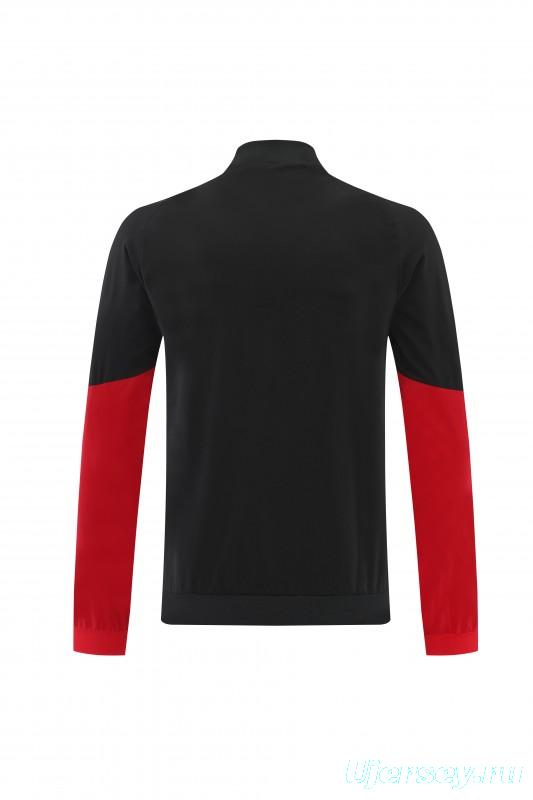 2026 Germany Black Full Windbreaker + Long Pants