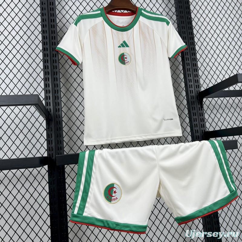 2026 Kids Algeria World Cup Home Kit