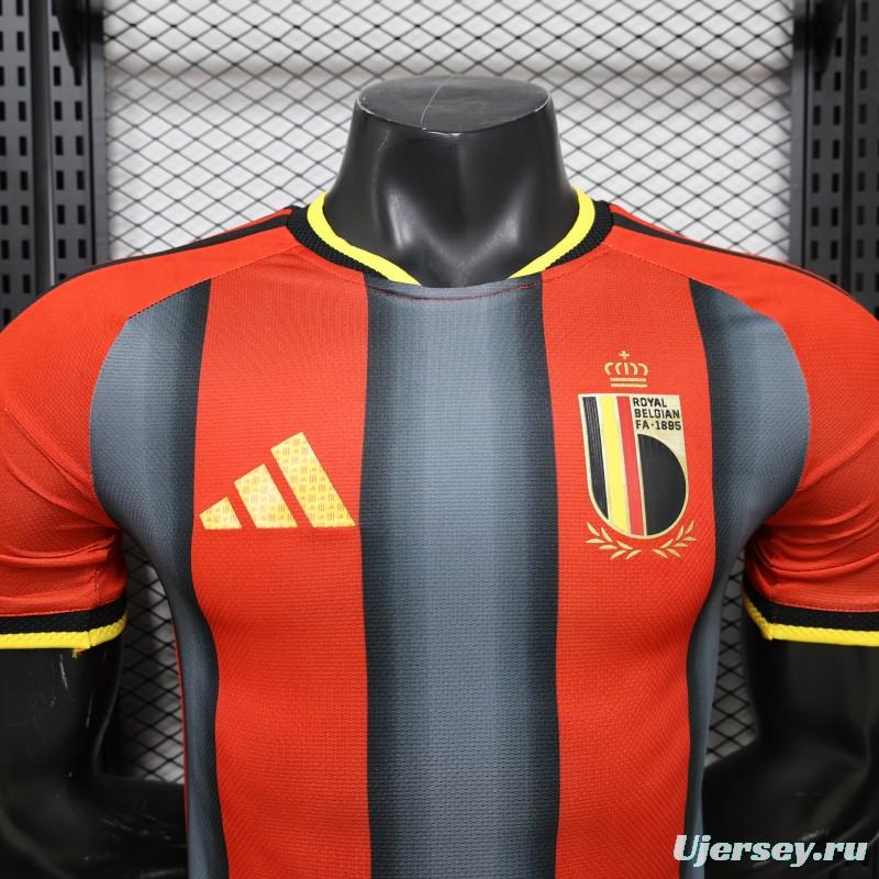Player Version 2026 Belgium Home Jersey