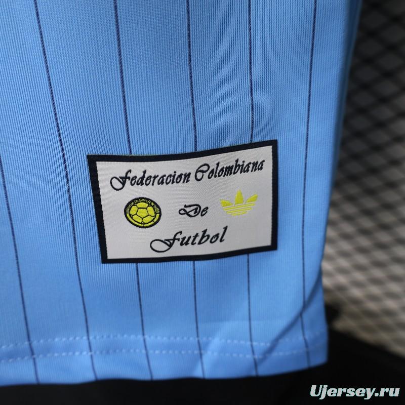 Player Version 2026 Colombia Blue Terrace Icons Jersey