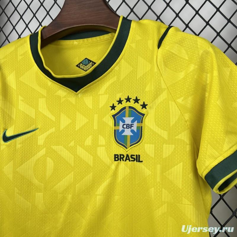 2026 Kids Brazil World Cup Home Kit