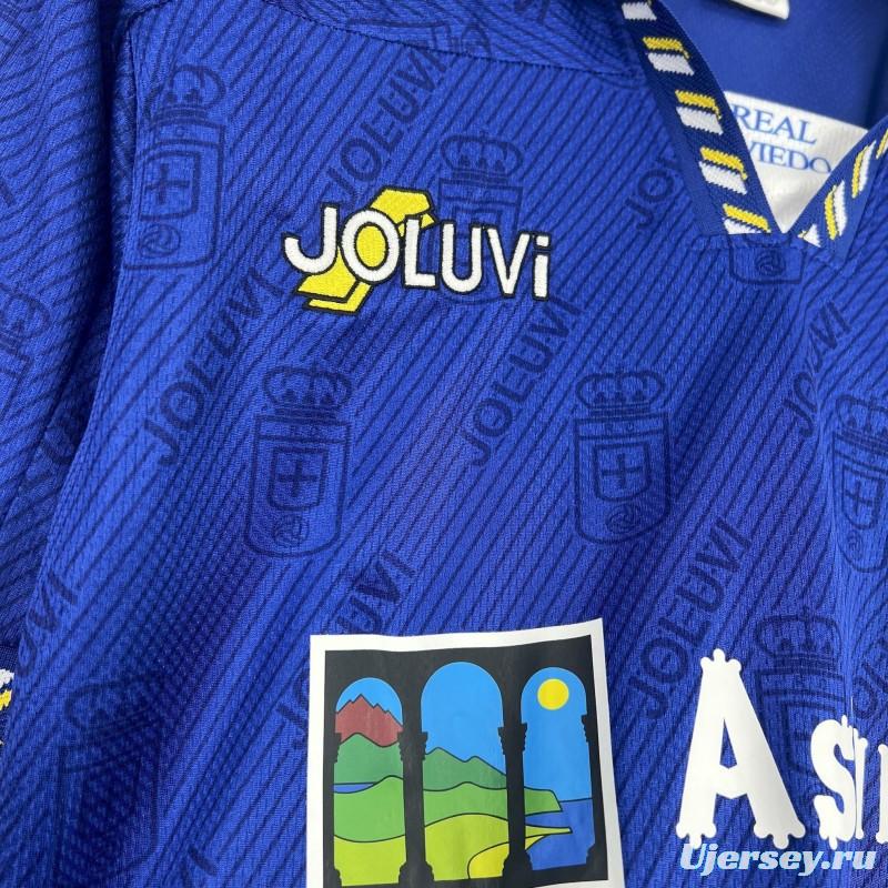 1995/96 Retro Real Oviedo Home Jersey