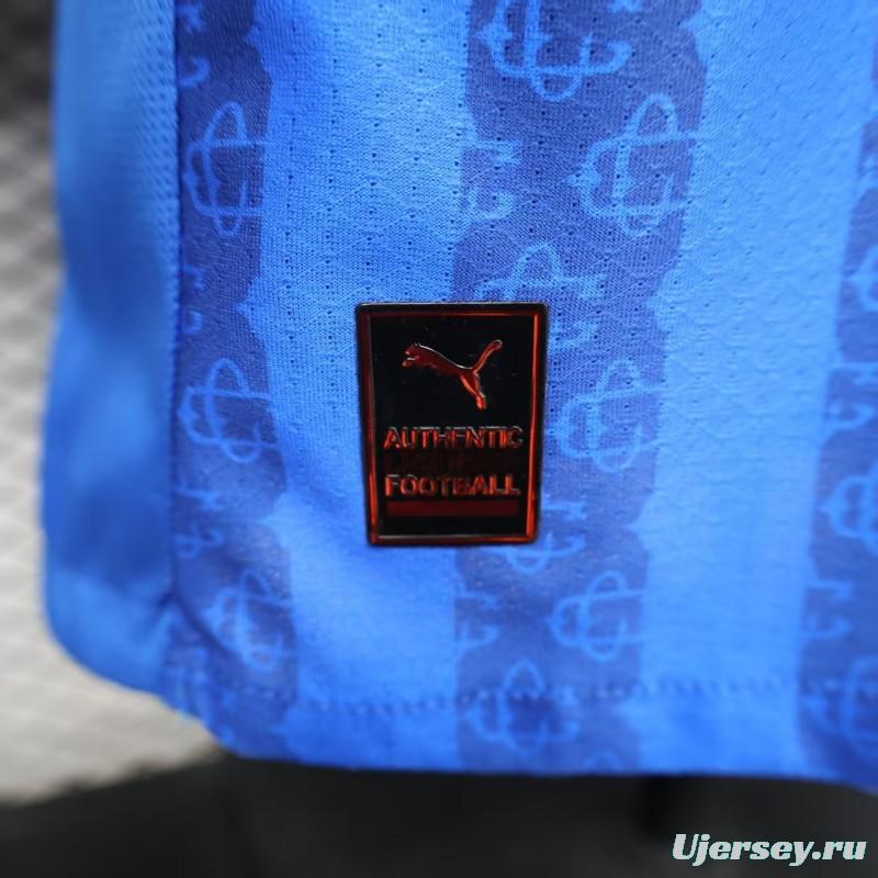 Player Version 26/27 Chivas Guadalajara Away Blue with Dark Stripe Pattern Jersey