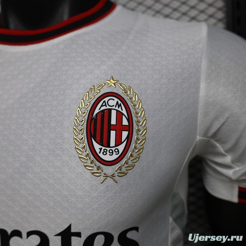 Player Version 26/27 AC Milan Away White Jersey