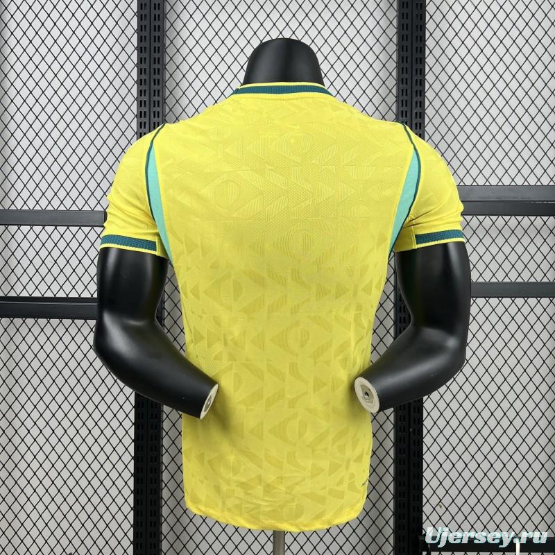 2026 Player Version Mens Brazil World Cup Home Jersey