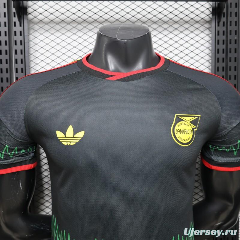 Player Version 2026 Jamaica Dark Grey Reggae Music Culture Special Edition Jersey