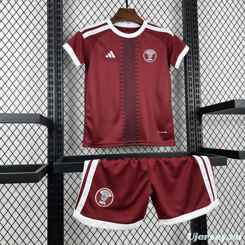 2026 Kids Qatar World Cup Home Kit