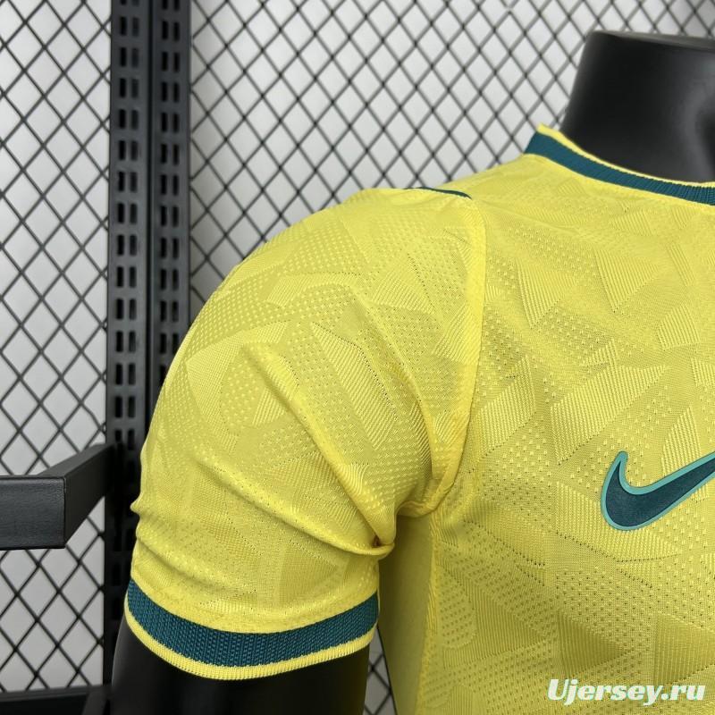 2026 Player Version Mens Brazil World Cup Home Jersey