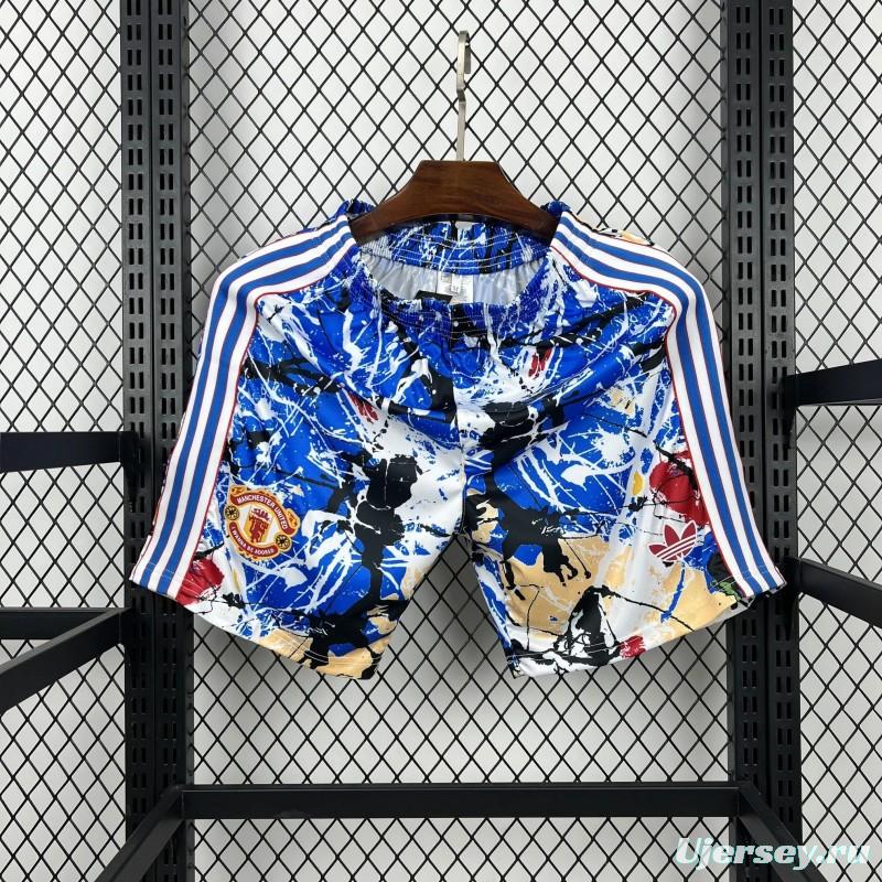 2025/26 Mens Manchester United X Stone Roses Shorts