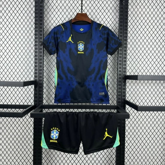 2026 Kids Brazil World Cup Away Kit