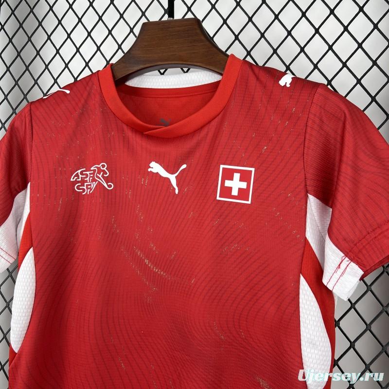 2026 Kids Switzerland World Cup Home Kit